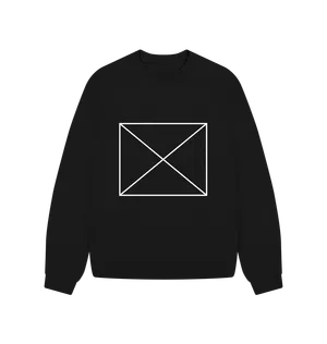 White design on a black T-shirt: Sometimes when there isnt an image already you get a diagram of a box with a cross through it